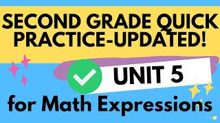 2nd Grade Math Expressions Unit 5 Quick Practices - UPDATED