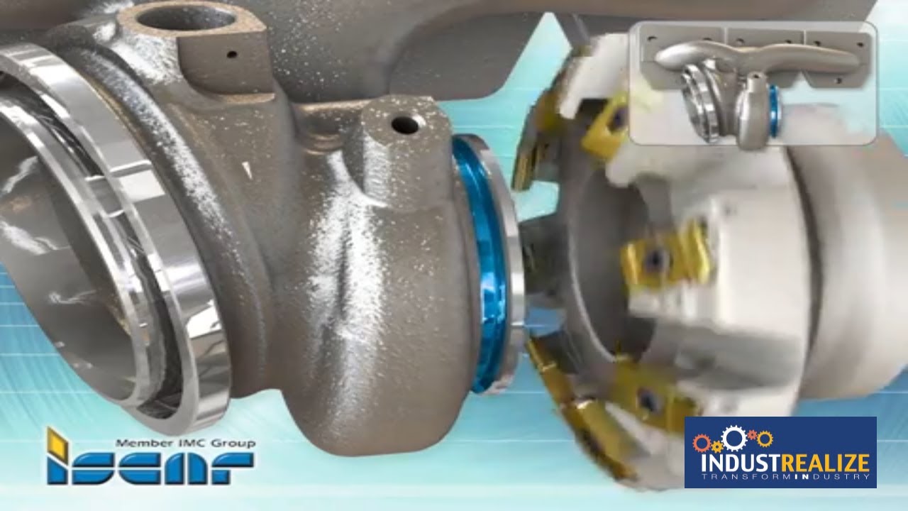 ISCAR INDUSTREALIZE - Automotive - Turbine Housing with Exhaust Manifold - Small V Band