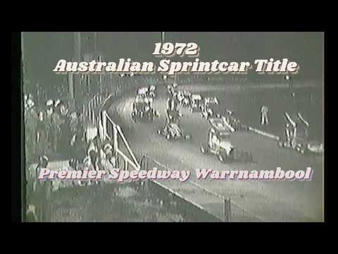 1972 Australian Sprintcar Title Premier Speedway Warrnambool