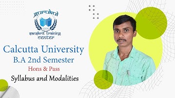 Calcutta University B.A. 2nd Semester Hons & Pass Syllabus and Modalities