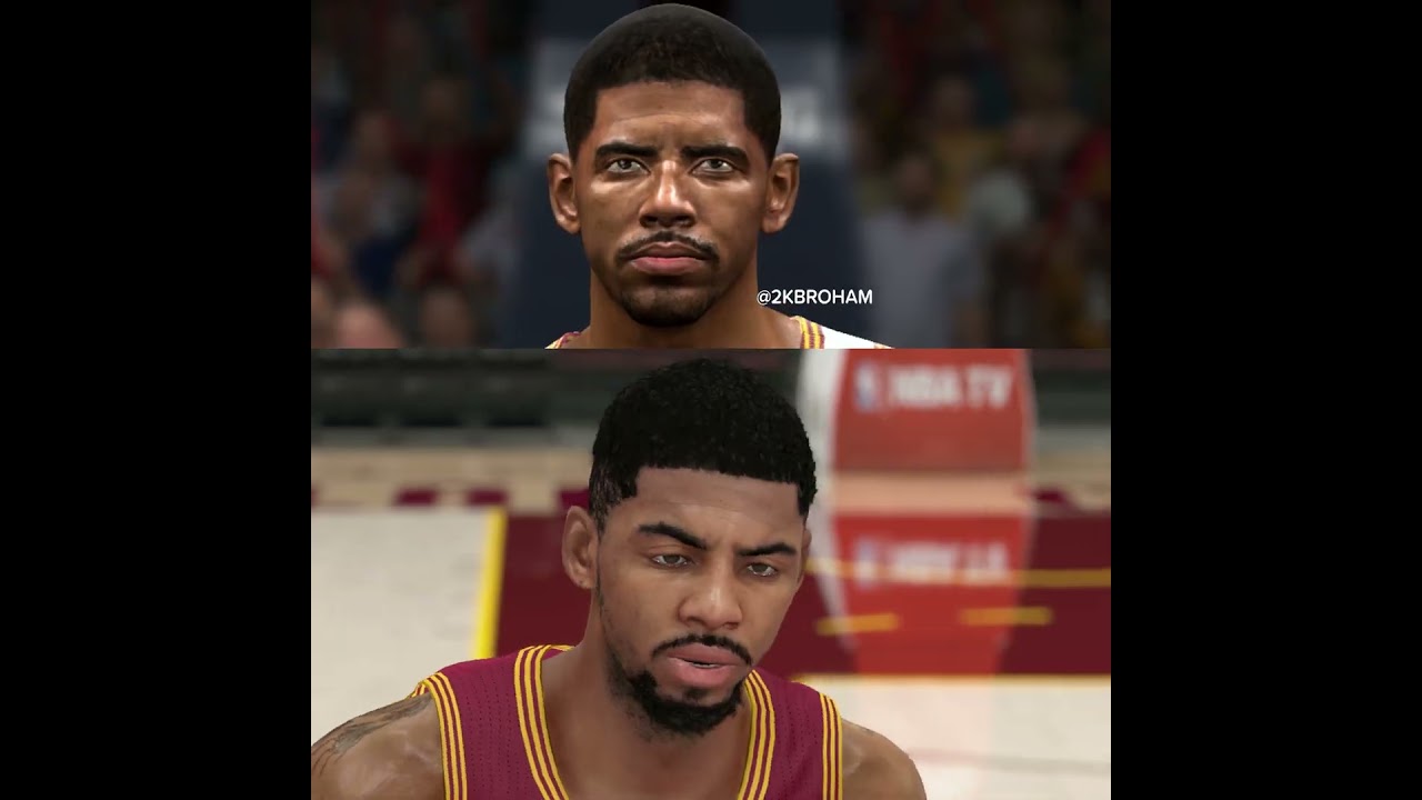What year is this? Kyrie Irving, NBA Live vs NBA 2K