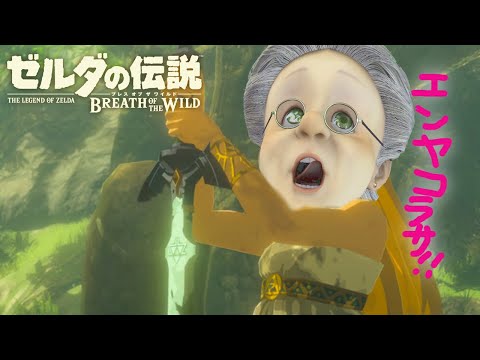 【ゼルダの伝説 ブレス オブ ザ ワイルド】マスターソードを引き抜け！おばあちゃん！【地獄の初見マスターモード】#8