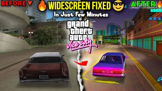 GTA Vice City Full HD Widescreen Fix Tutorial | Easy Method