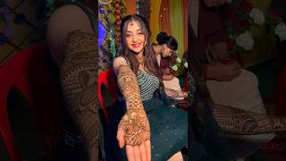 Mehendi Night ?♥️ shorts trendingshorts bridal marriage viral meghachaube