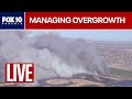 🔴 LIVE: Tres Rios prescribed burn | FOX 10 Phoenix