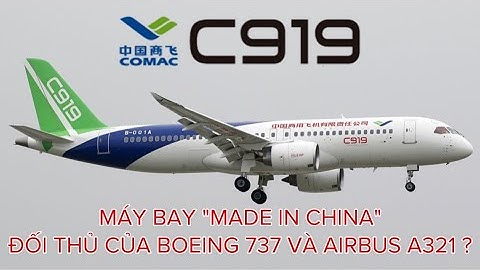 MÁY BAY COMAC C919 CỦA TRUNG QUỐC