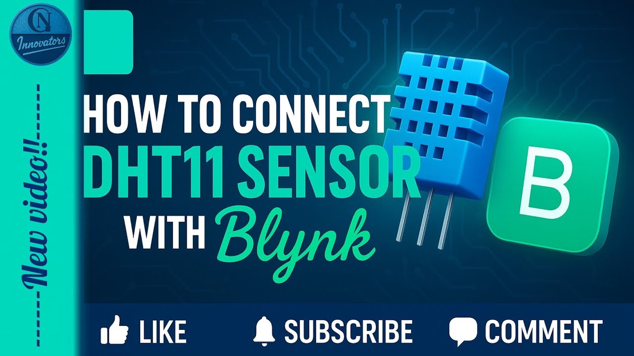 How to Connect DHT11 Sensor with Blynk | Step-by-Step IoT Tutorial ...