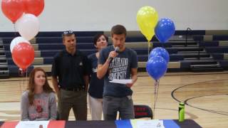 Senior Athletes Signing Ceremony