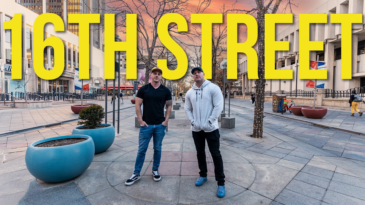 Самые популярные места Денвера — торговая улица 16th Street Mall.