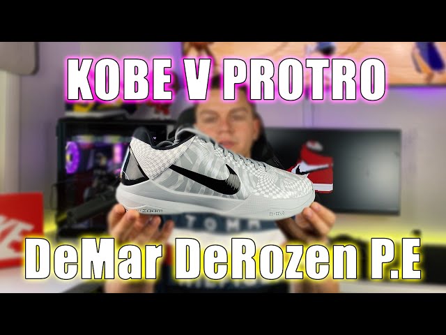 Kobe 5 Protro DeMar DeRozen P.E Review Unboxing /A lot more Kobe's