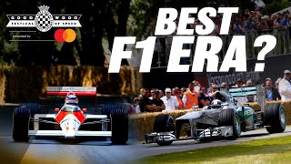 We lined up some of the best #f1 cars from last four decades including
ayrton senna's mclaren mp4/4, nigel mansell's williams fw14b, michael
schumach...