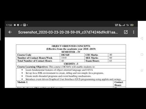 18CS45 OOC Module 4 by Prof Raghavendra Hegde