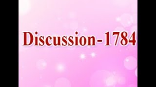 Discussion 1784