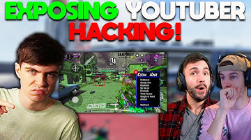 EXPOSING a HACKING YOUTUBER in COD Mobile... *WITH PROOF* (Ban him please CODM)