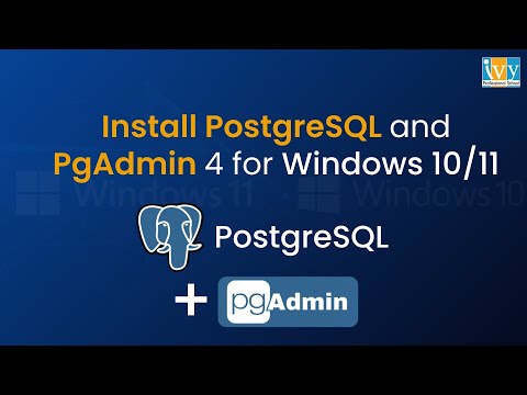 How to Download and Install PostgreSQL and PgAdmin 4 for Windows 10/11 | Step by Step Tutorial