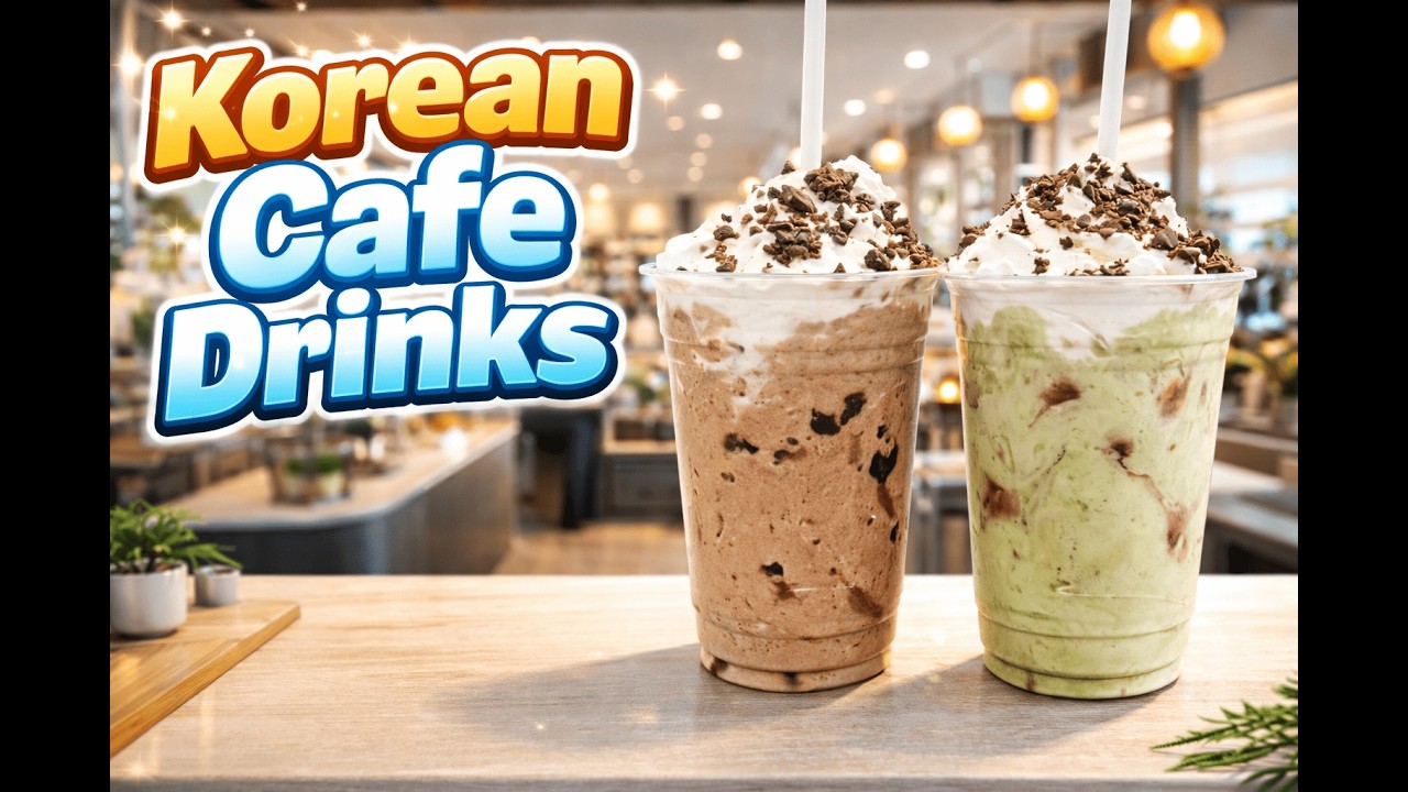 Korean Café Drinks Made to Perfection
