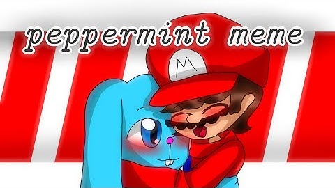 peppermint meme | remake | kikoriki, super Mario (Krash/Mario)