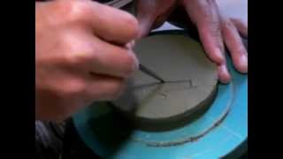 アルファベットを彫る！