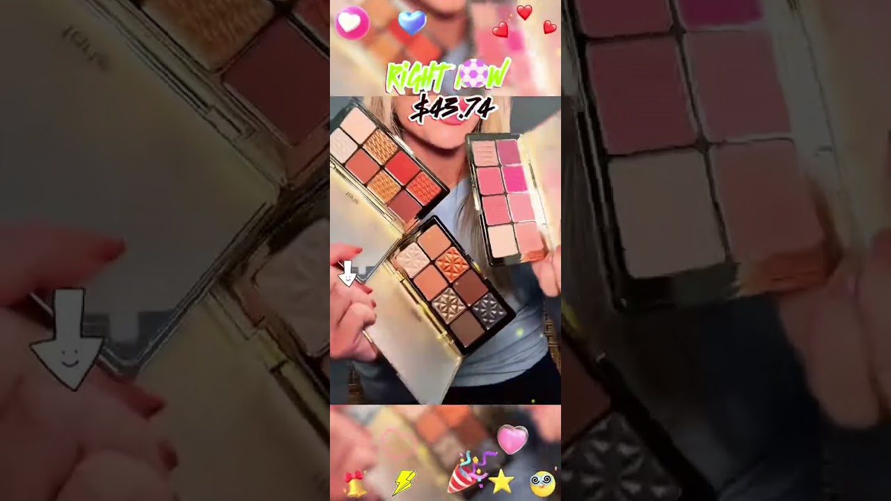 Wait for the gold foil – this eyeshadow set is insane! 