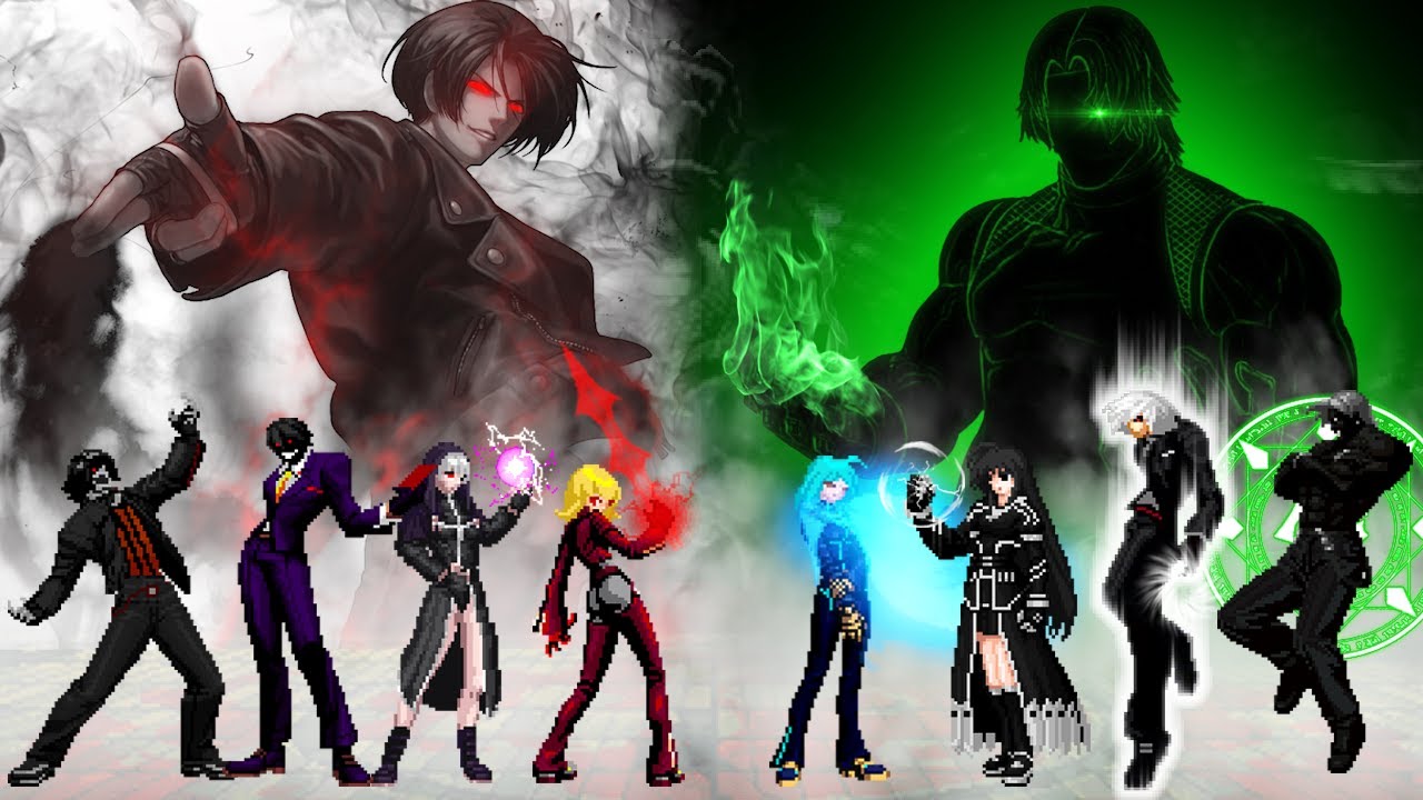 Nether 0.20 Team vs Archimonde-R Team | KOF MUGEN