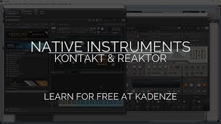 LEARN NATIVE INSTRUMENTS KONTAKT AND REAKTOR FOR FREE