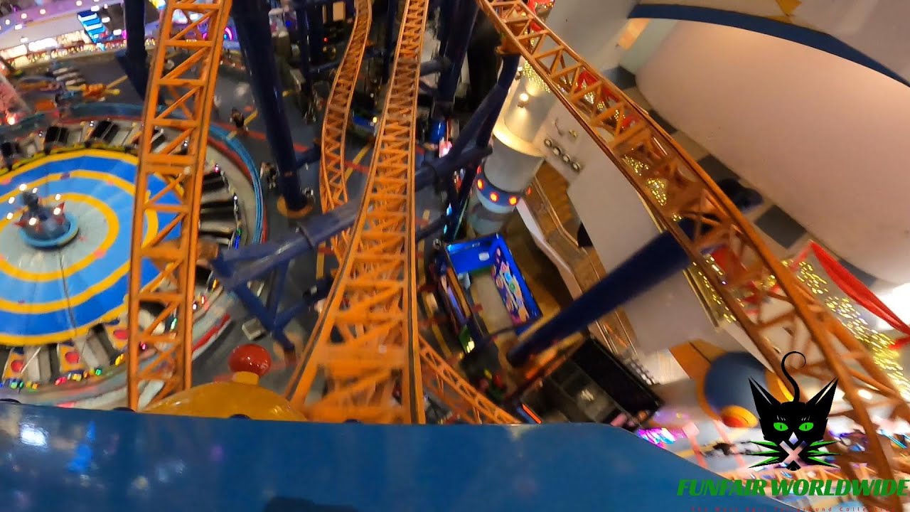 SUPERSONIC ODESSEY: The BIGGEST INDOOR COASTER at BERJAYA TIME SQUARE Shopping Mall - Onride POV 🇲🇾