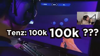tenz reaction on buzz aimlab || DRX Buzz || VCT Masters: Reykjavík