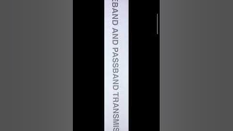 Digital communication..  baseband and passband transmission.