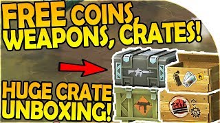 How to get free crates, weapons, coins ...