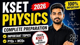 KSET Physics Previous Year Questions with Solutions. 