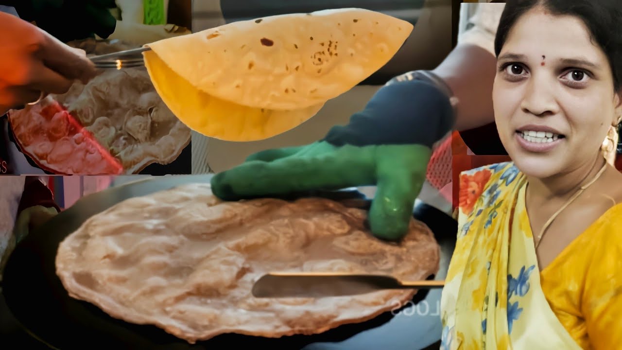 All Types of roti making machine,jowar roti,street food India,Hyderabad ...
