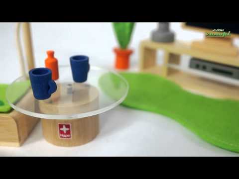 Деревянная игрушка набор мебели Lifestyle Living Room, Hape 897570