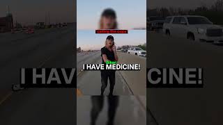 Biker Helps Friend To Escape After A CRASH