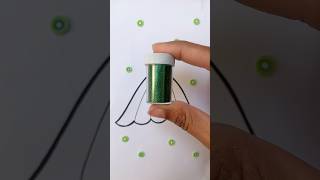 Reverse Playgreen Glitter Art