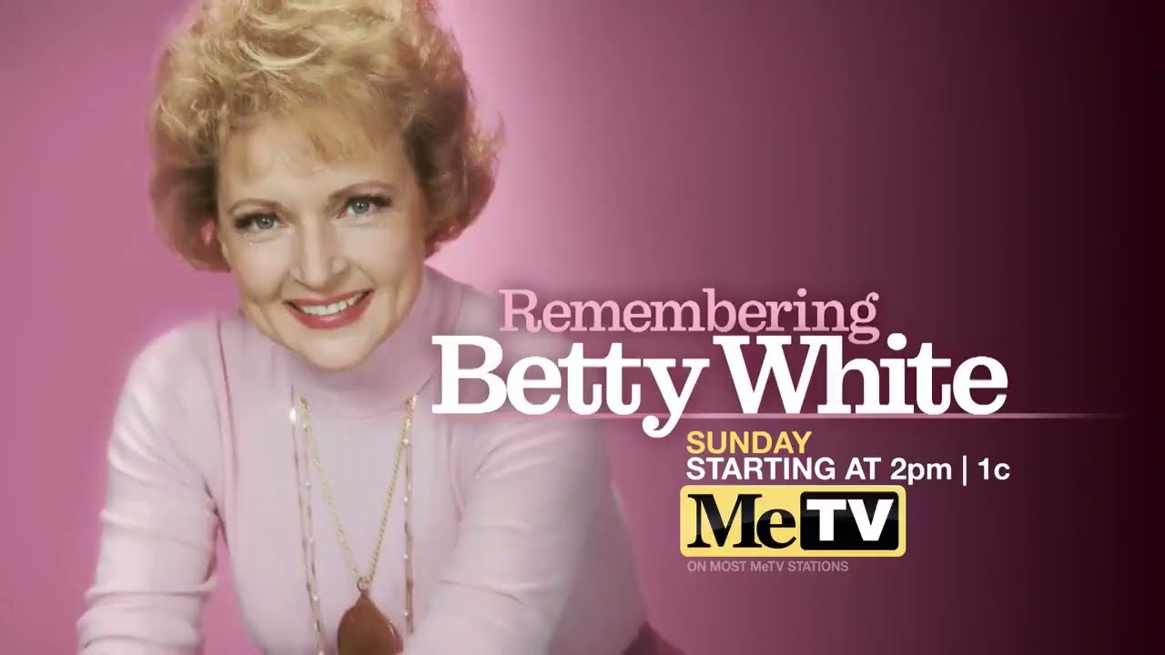 MeTV remembers Betty White tribute commercial YouTube