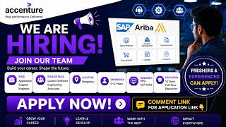Accenture Application Support Engineer Hiring 2026 | Freshers & Experienced | Bengaluru Jobs