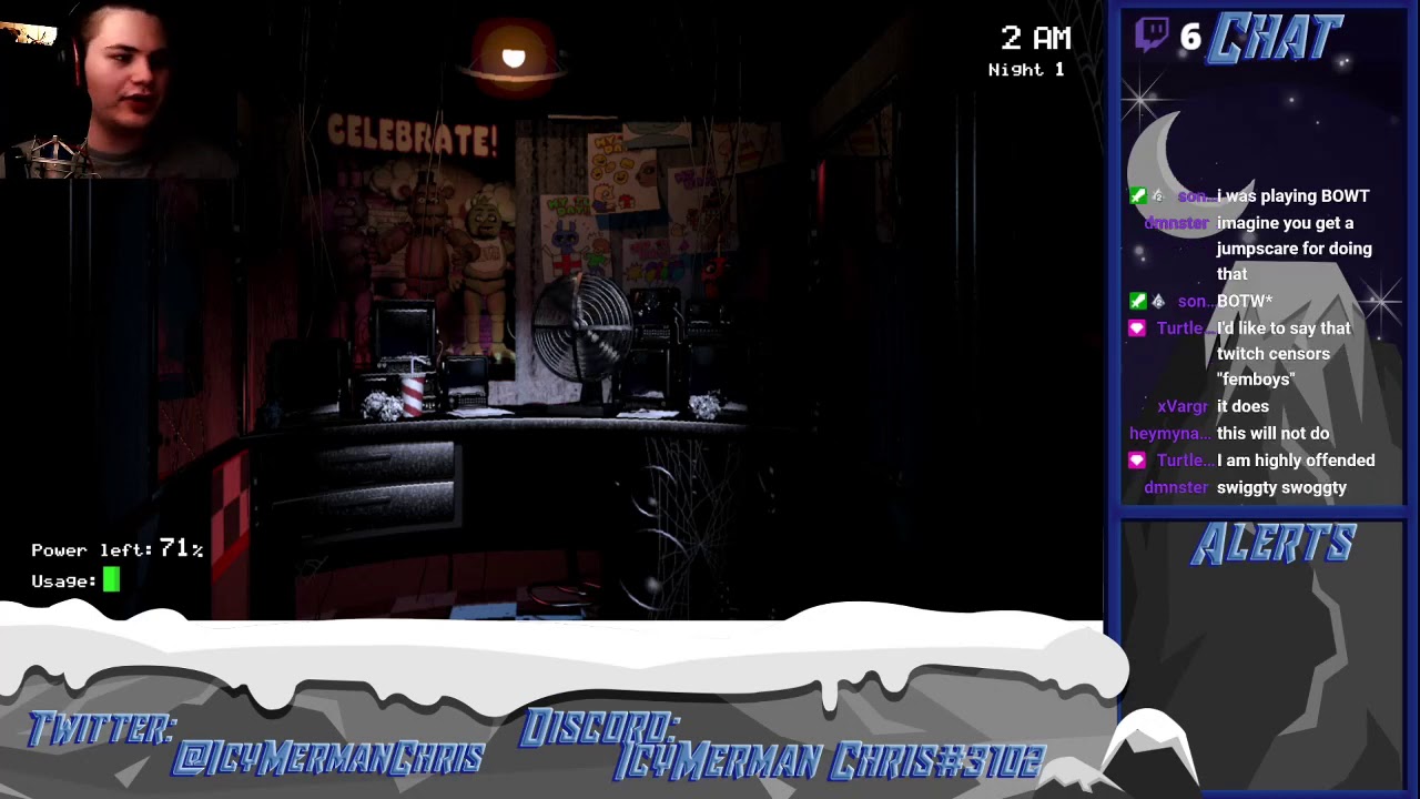 IcyMerman Chris - 6/24/20 Full Livestream (Fnaf, Mario Kart D8, Ninjala)