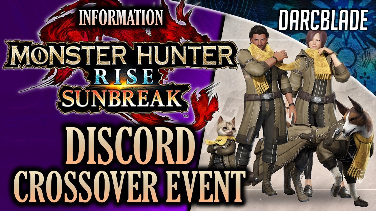 DISCORD X MONSTER HUNTER RISE : SUNBREAK NEWS
