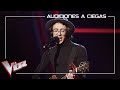 Sergio Chaves canta 'La llorona' | Audiciones a ciegas | La Voz Antena 3 2020