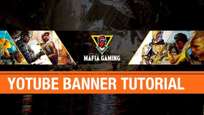 How to Make a  Gaming Banner in Photoshop CS6/CC! Channel Banner  Tutorial! (2016/2017) 