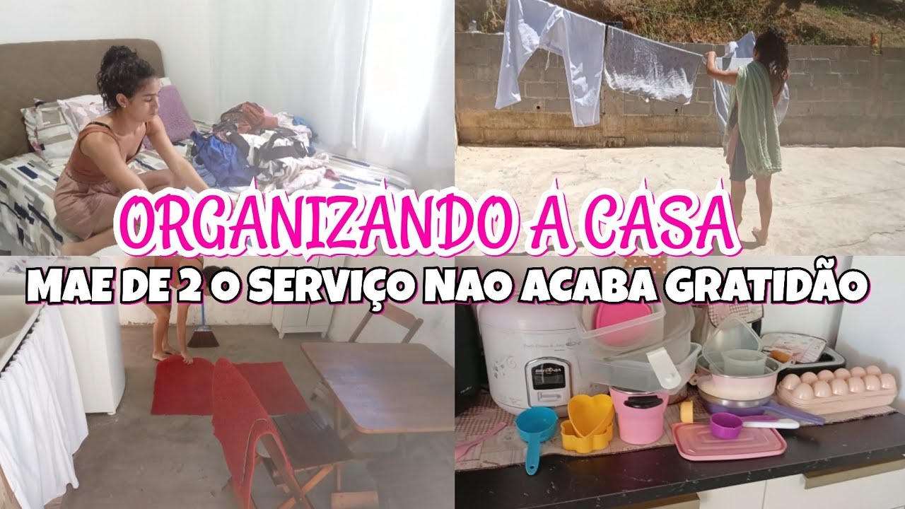 Mãe de 2|Organizando a casa| limpeza na lavanderia|dobrei muitas roupas| correria do lar| gratidão
