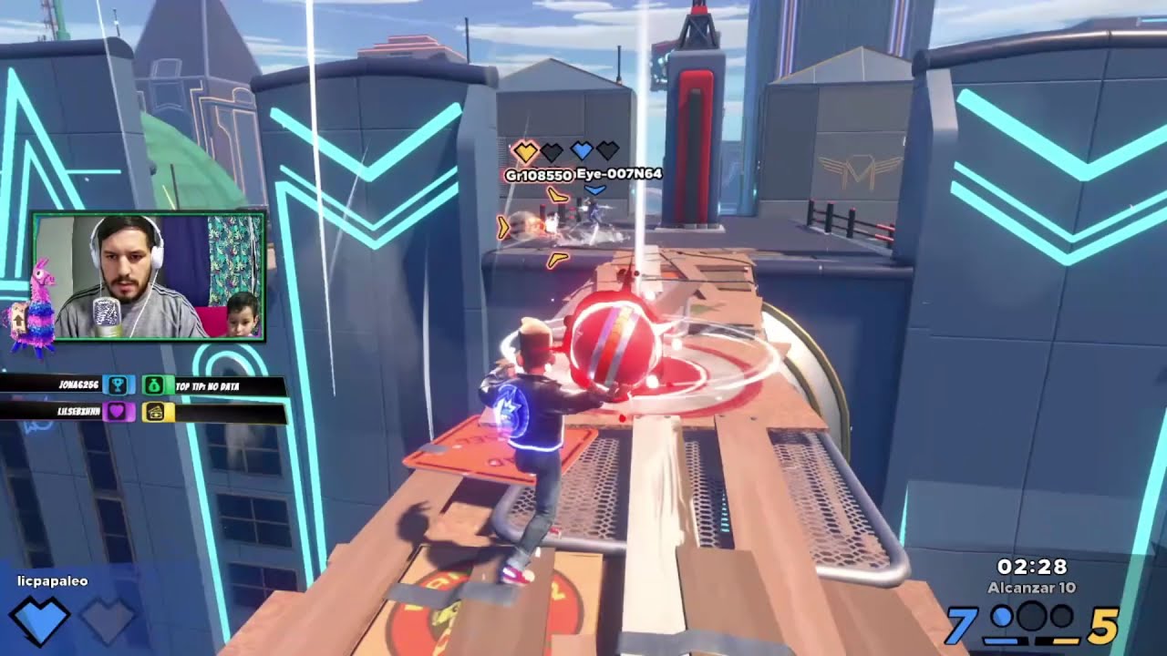 knockout city | gameplay walkthrough | Demostrando calidad 2 vs 3 😉