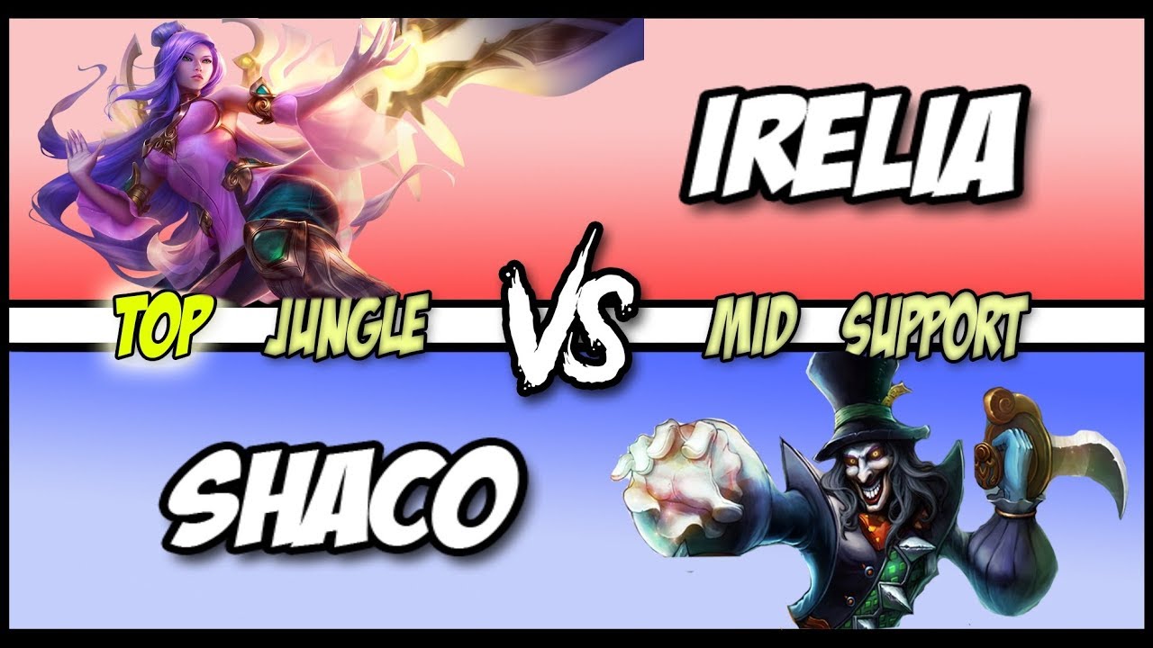 Cultivating New Builds - AD Shaco Top vs Irelia Full Game #116 - YouTube