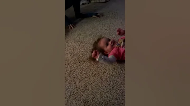 Ava learning how to barrel roll