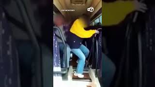 Tour bus hit head on by a Corvette