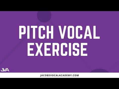 Pitch Vocal Exercise 3B