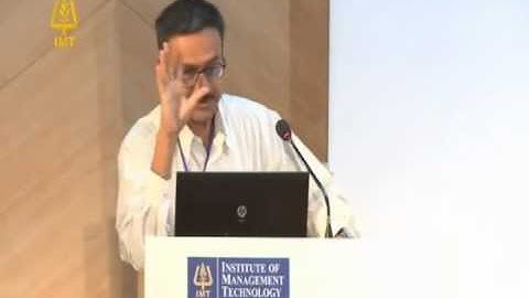 IMT CDL : Finesse 2011 - Dr. V. Gopal (Professor at IMT Nagpur) Part 16.avi