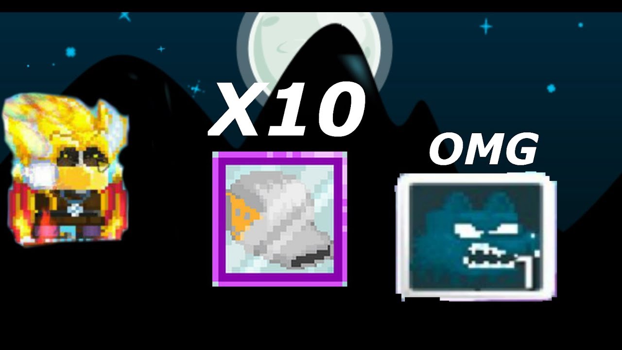 Using 10 Wolf Whistle (Wolf Spirit ?) - Growtopia