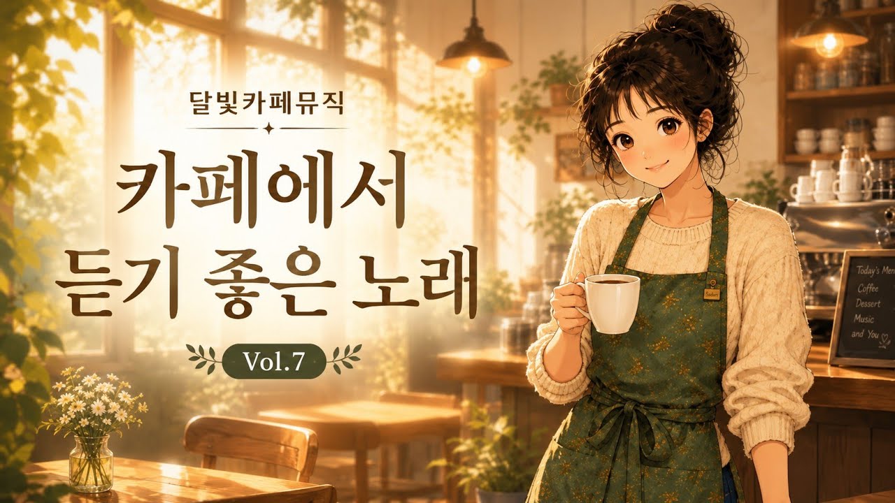 🎵 달빛카페뮤직 Vol.7 『카페에서 듣기 좋은 노래』 🌙 달빛공원 Music 플레이리스트