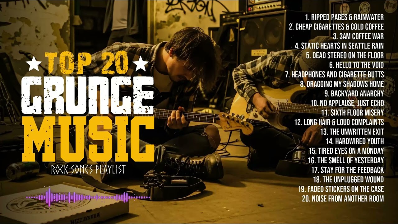 The Best Grunge Music Playlist | Best Alternative Rock Music Mix, Nirvana Style
